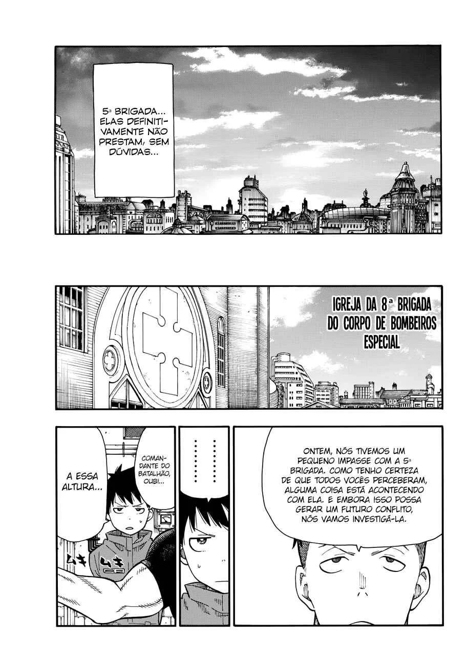 Fire Force Capítulo 2 – O Demônio, O Cavaleiro, E a Bruxa