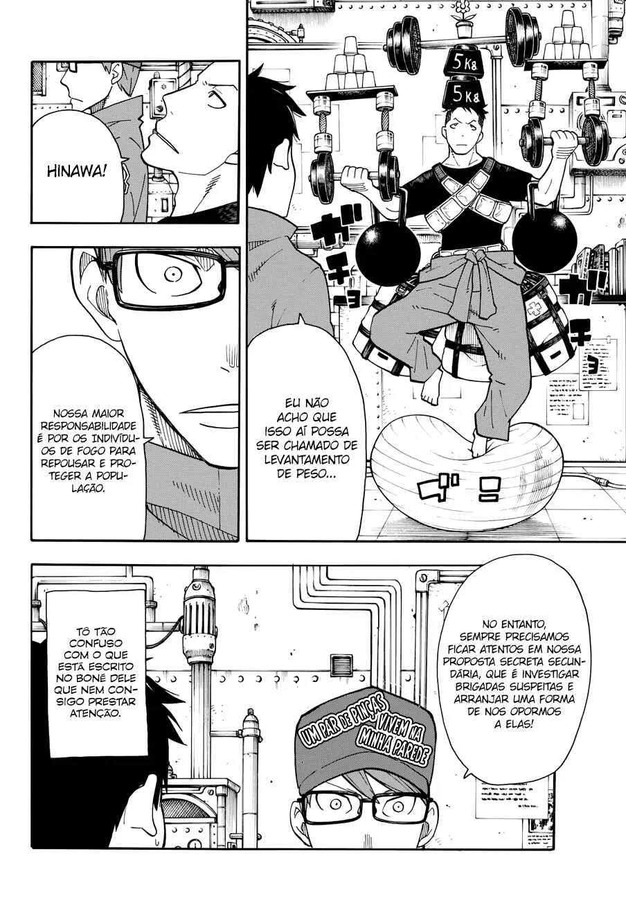 Fire Force Capítulo 2 – O Demônio, O Cavaleiro, E a Bruxa