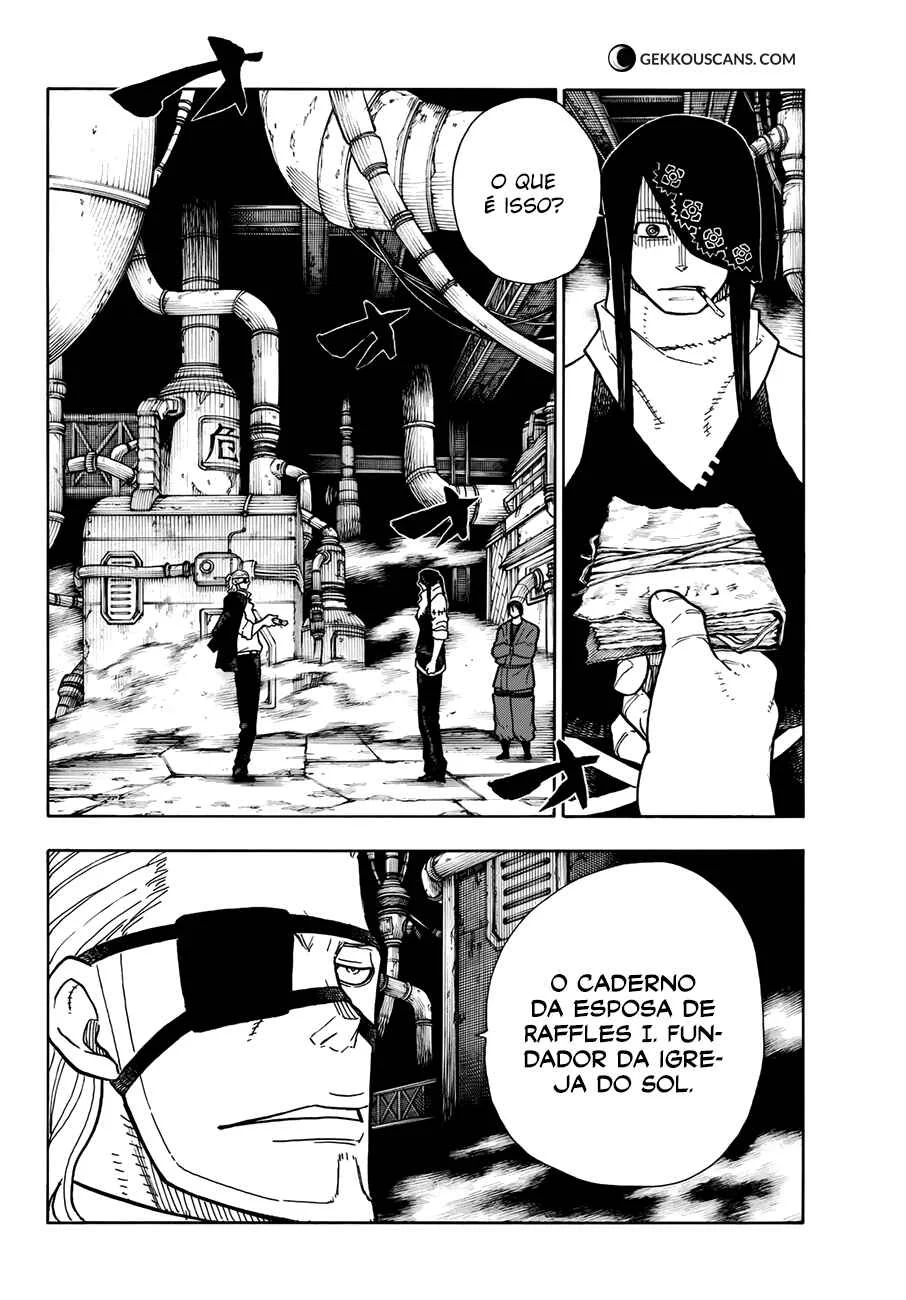 Fire Force Capítulo 2 – O Demônio, O Cavaleiro, E a Bruxa