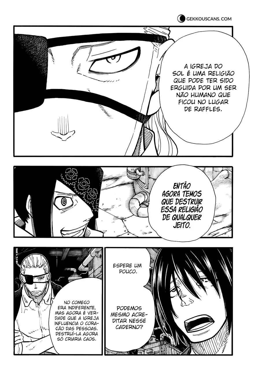 Fire Force Capítulo 2 – O Demônio, O Cavaleiro, E a Bruxa