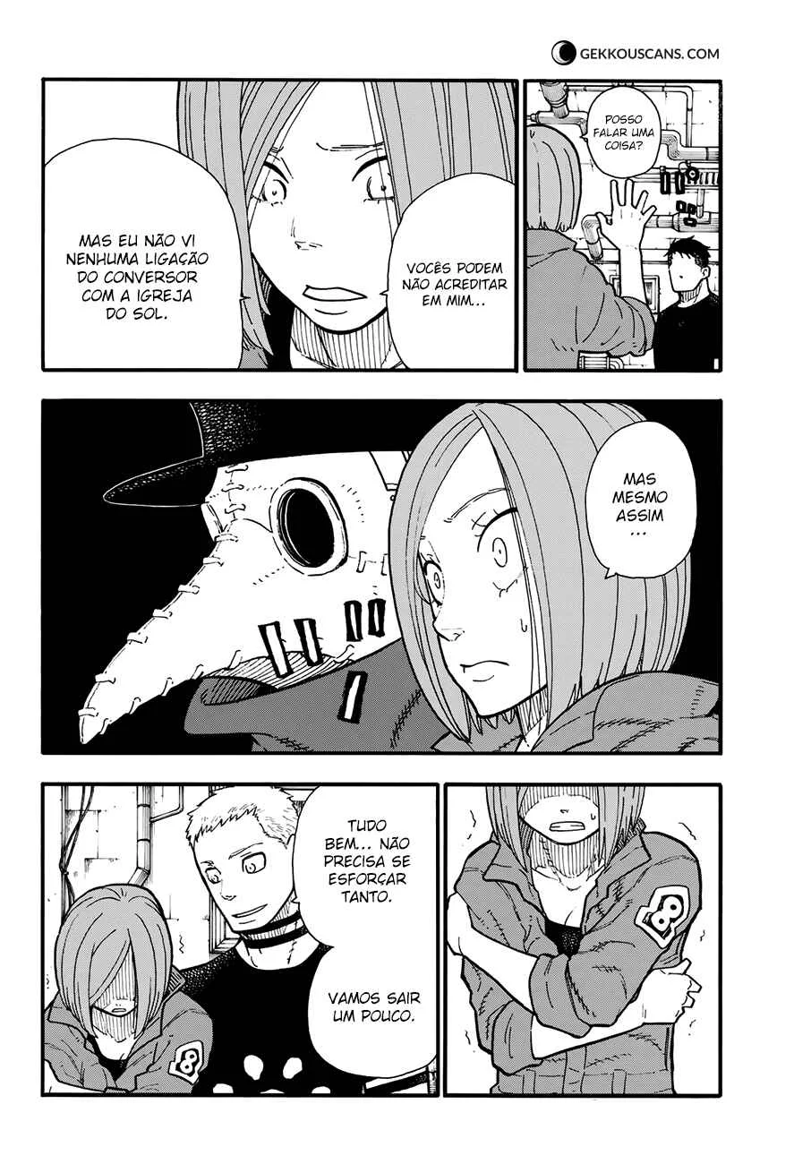Fire Force Capítulo 2 – O Demônio, O Cavaleiro, E a Bruxa