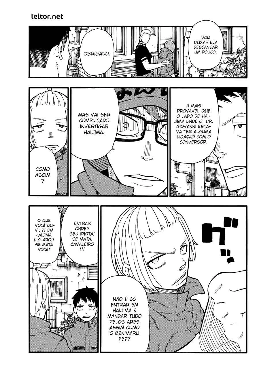 Fire Force Capítulo 2 – O Demônio, O Cavaleiro, E a Bruxa