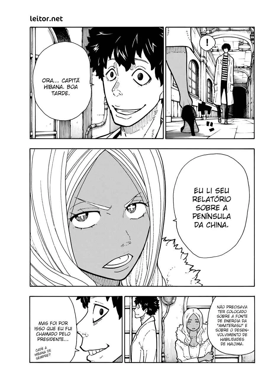 Fire Force Capítulo 2 – O Demônio, O Cavaleiro, E a Bruxa