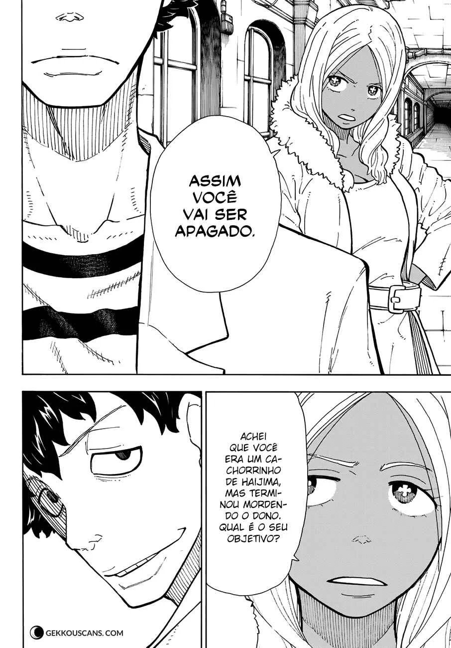 Fire Force Capítulo 2 – O Demônio, O Cavaleiro, E a Bruxa