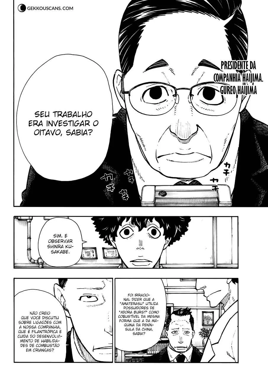 Fire Force Capítulo 2 – O Demônio, O Cavaleiro, E a Bruxa