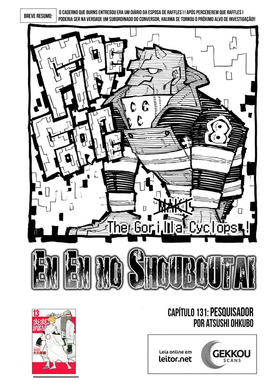 Fire Force Capítulo 2 – O Demônio, O Cavaleiro, E a Bruxa