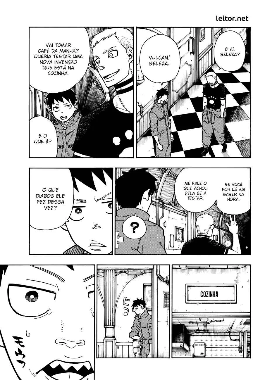Fire Force Capítulo 2 – O Demônio, O Cavaleiro, E a Bruxa
