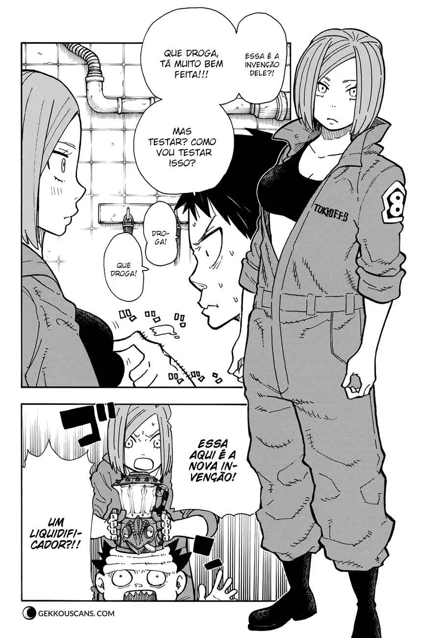 Fire Force Capítulo 2 – O Demônio, O Cavaleiro, E a Bruxa