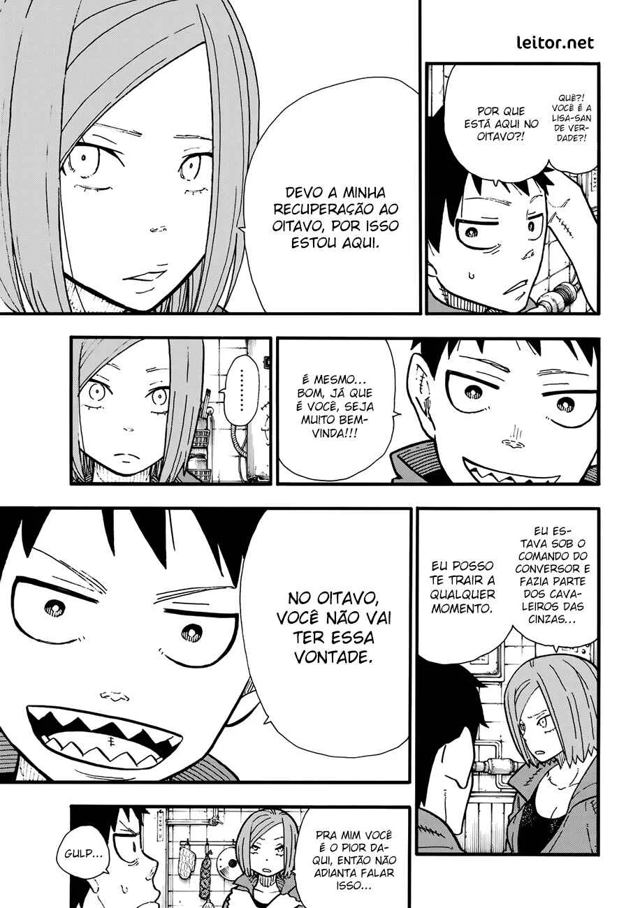 Fire Force Capítulo 2 – O Demônio, O Cavaleiro, E a Bruxa