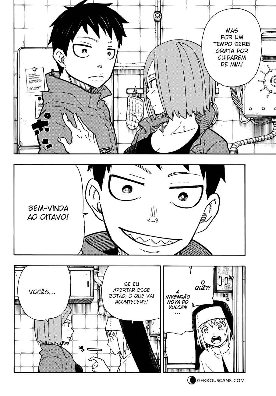 Fire Force Capítulo 2 – O Demônio, O Cavaleiro, E a Bruxa