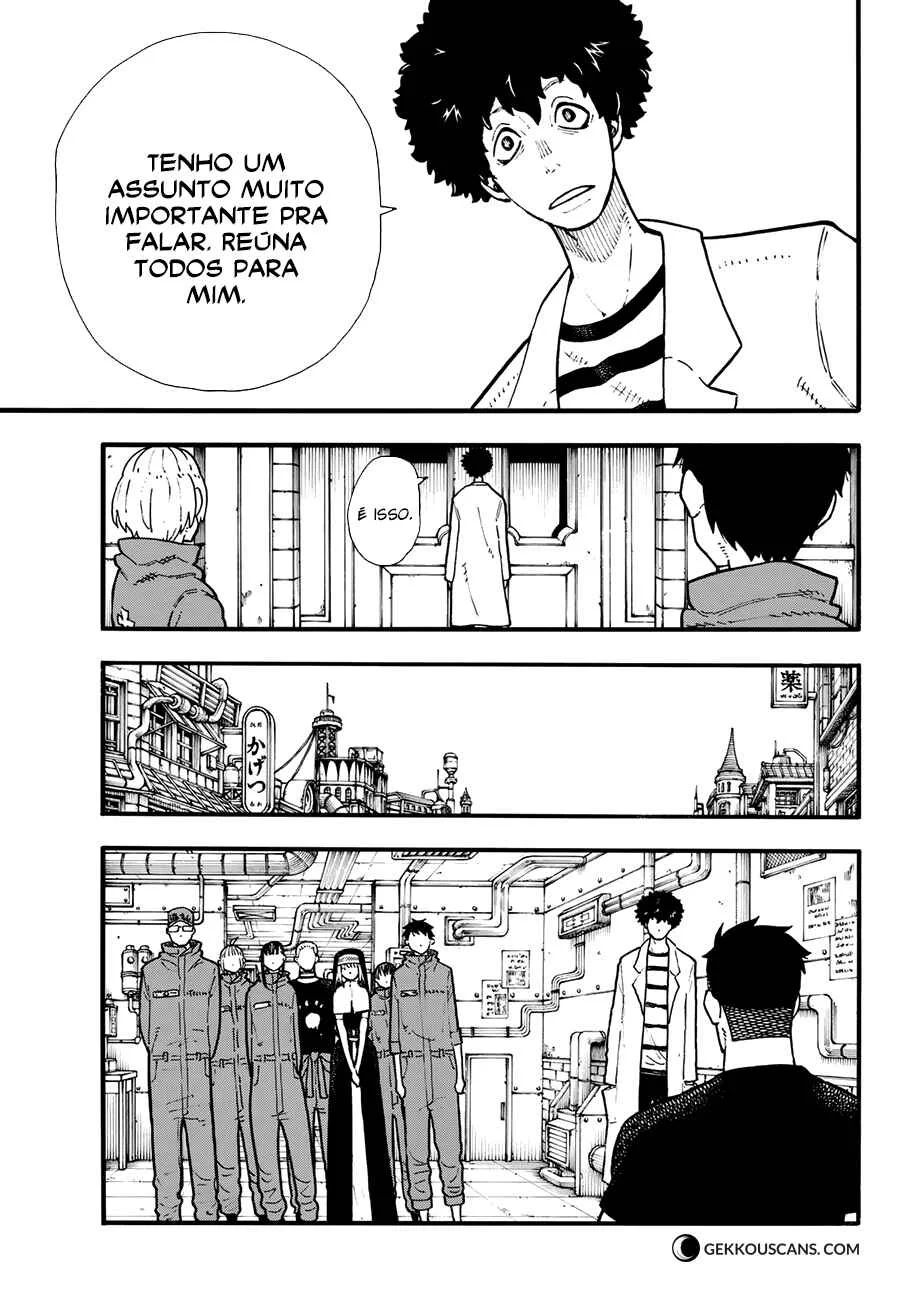 Fire Force Capítulo 2 – O Demônio, O Cavaleiro, E a Bruxa