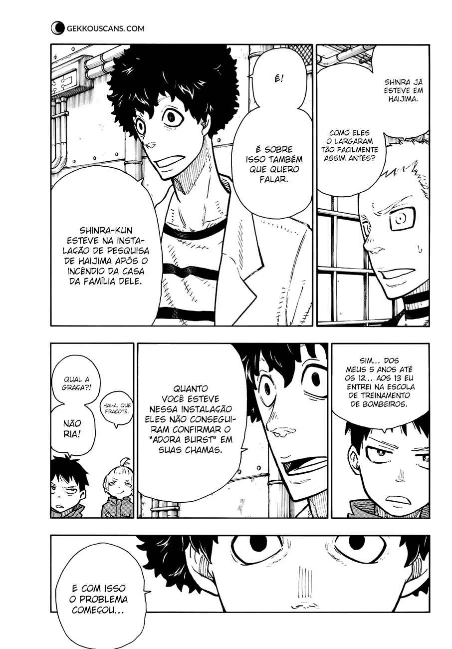 Fire Force Capítulo 2 – O Demônio, O Cavaleiro, E a Bruxa