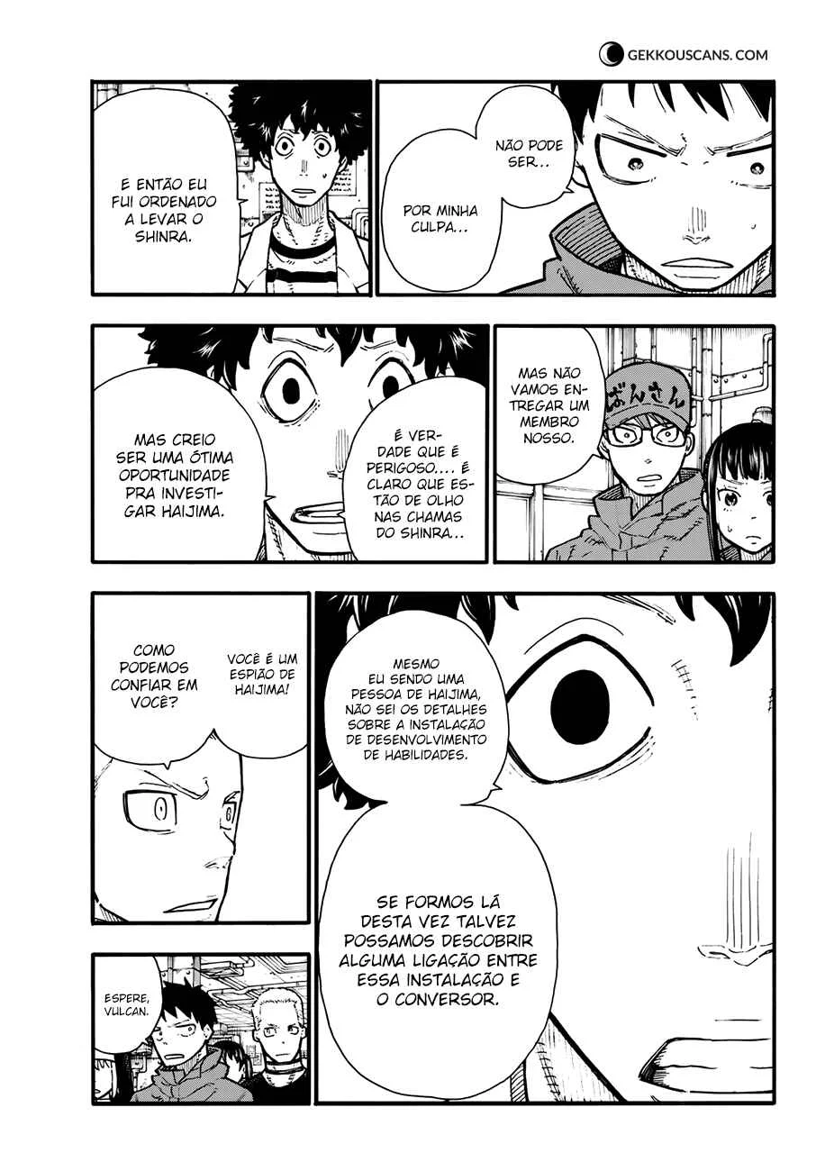 Fire Force Capítulo 2 – O Demônio, O Cavaleiro, E a Bruxa