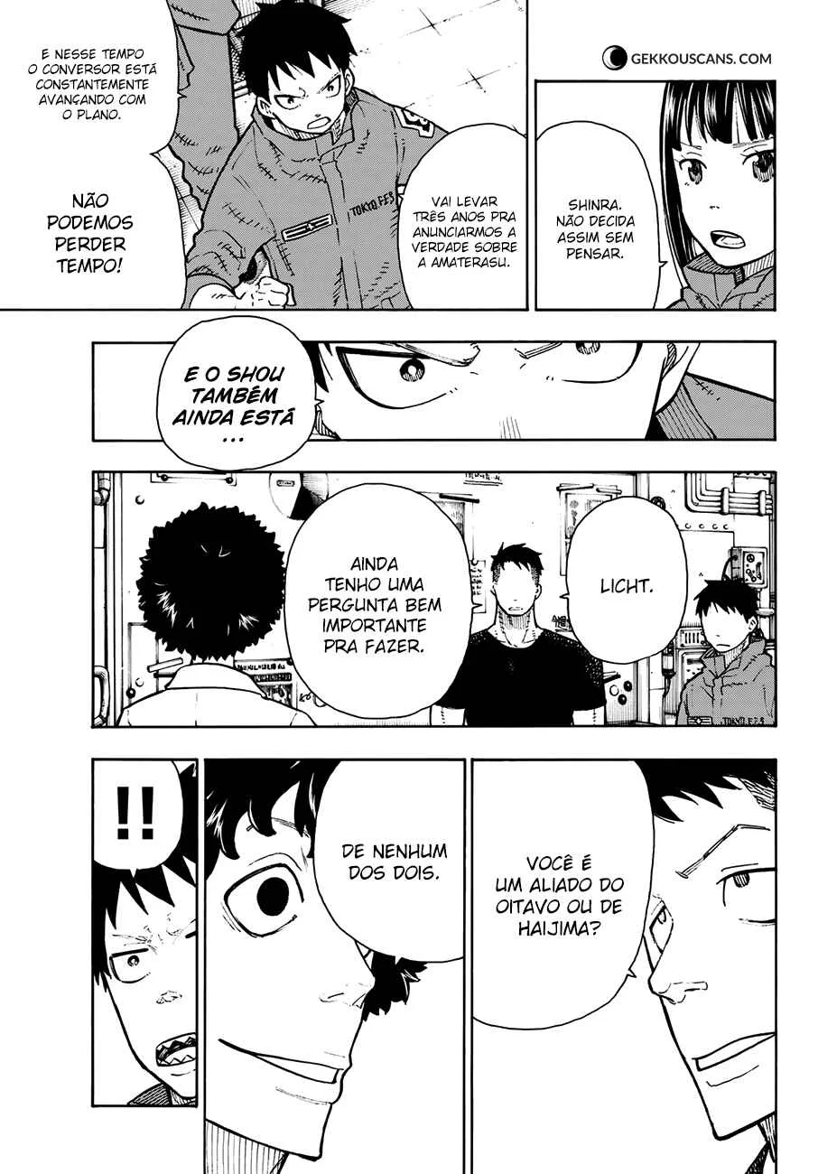 Fire Force Capítulo 2 – O Demônio, O Cavaleiro, E a Bruxa