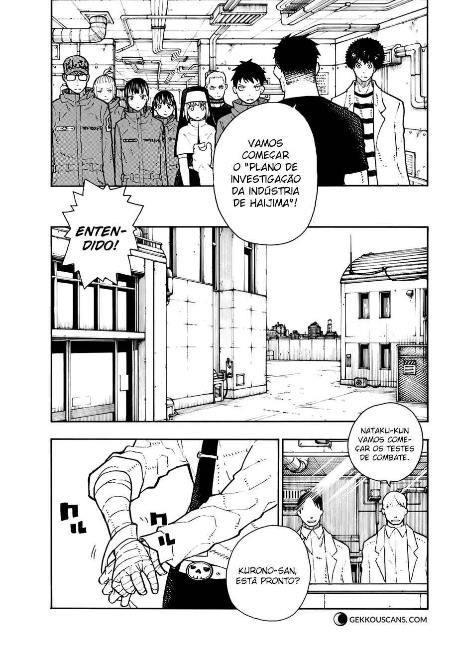 Fire Force Capítulo 2 – O Demônio, O Cavaleiro, E a Bruxa