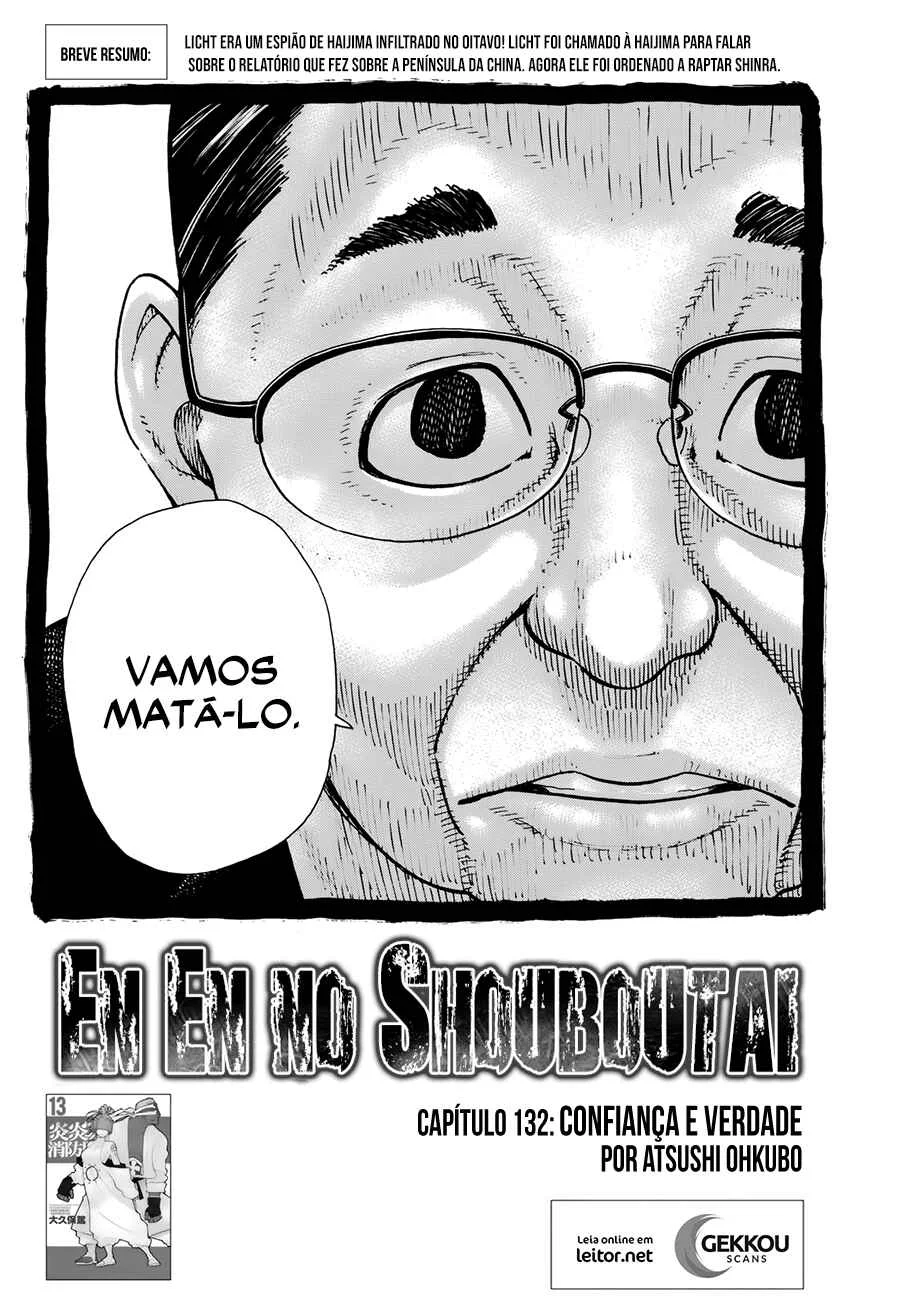 Fire Force Capítulo 2 – O Demônio, O Cavaleiro, E a Bruxa