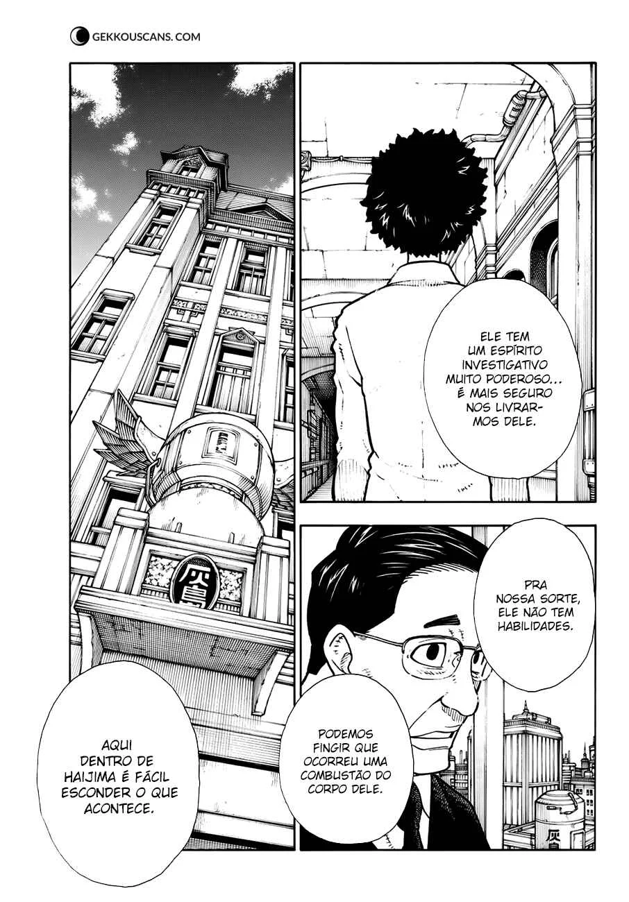 Fire Force Capítulo 2 – O Demônio, O Cavaleiro, E a Bruxa