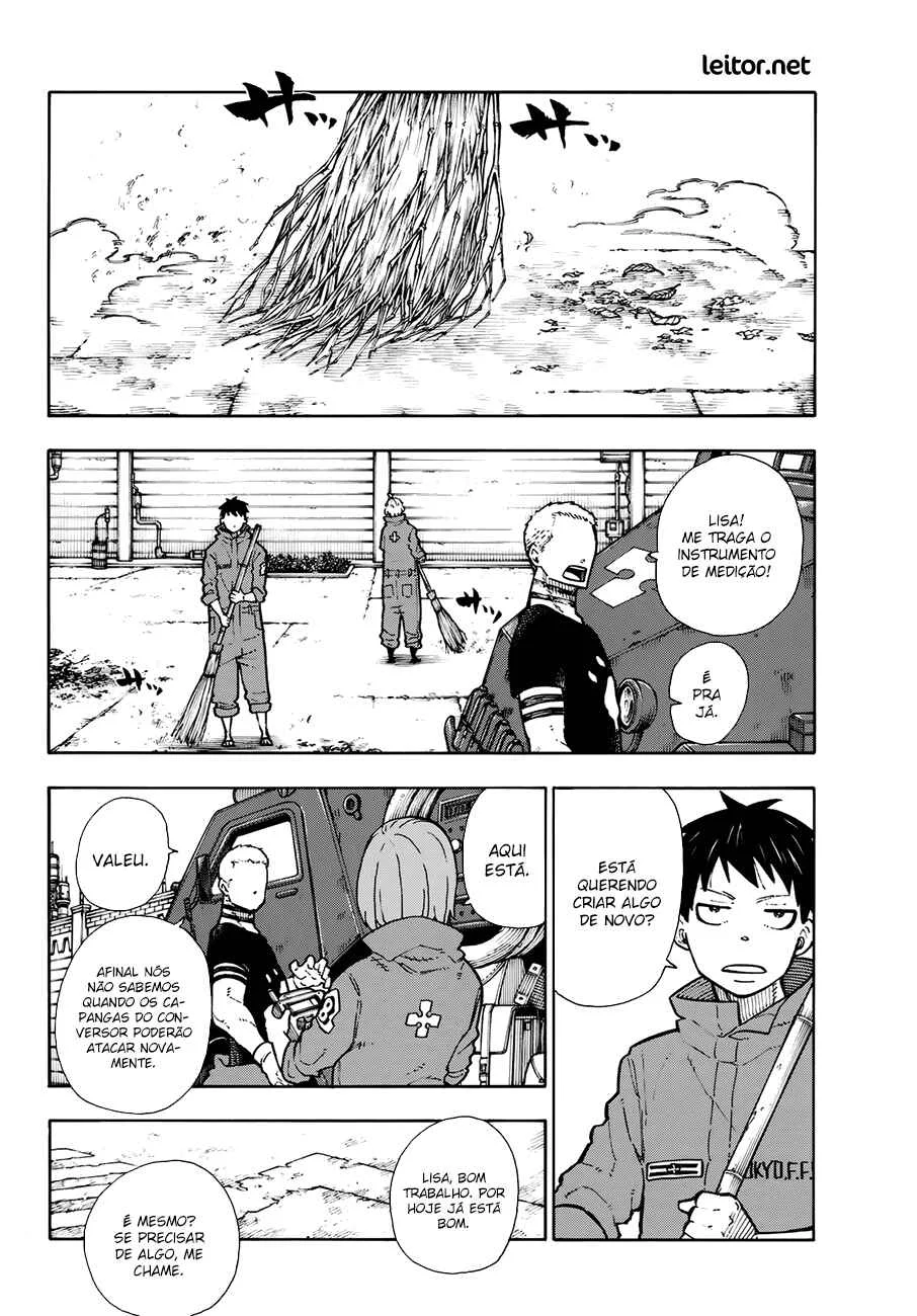 Fire Force Capítulo 2 – O Demônio, O Cavaleiro, E a Bruxa