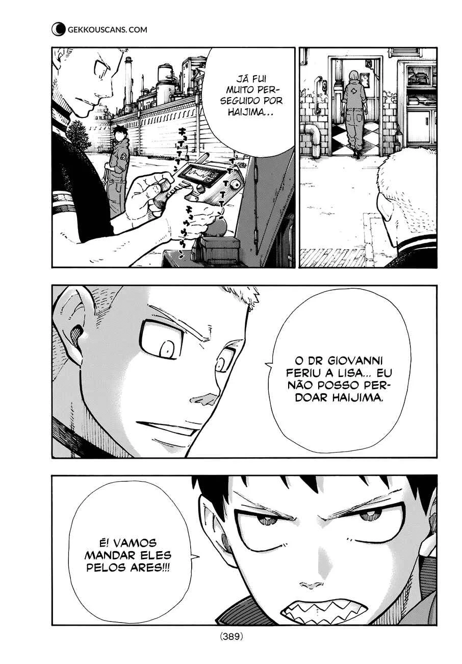 Fire Force Capítulo 2 – O Demônio, O Cavaleiro, E a Bruxa