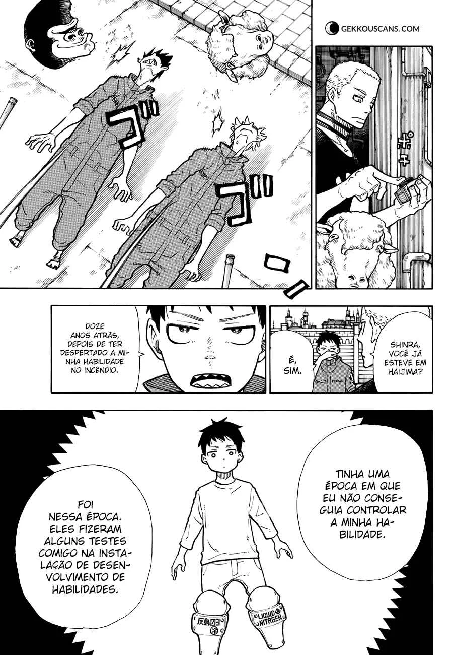 Fire Force Capítulo 2 – O Demônio, O Cavaleiro, E a Bruxa