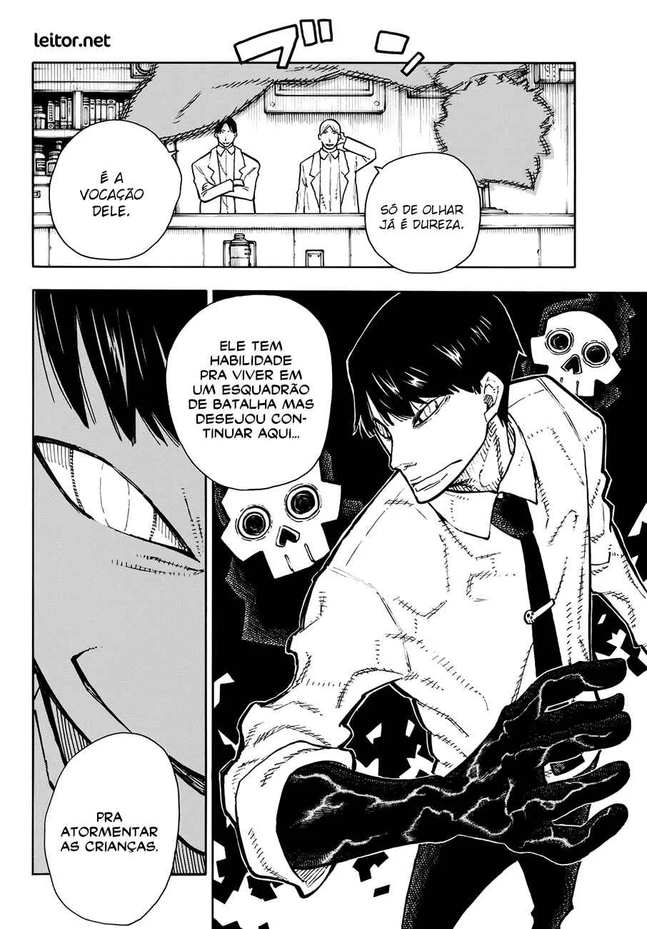 Fire Force Capítulo 2 – O Demônio, O Cavaleiro, E a Bruxa