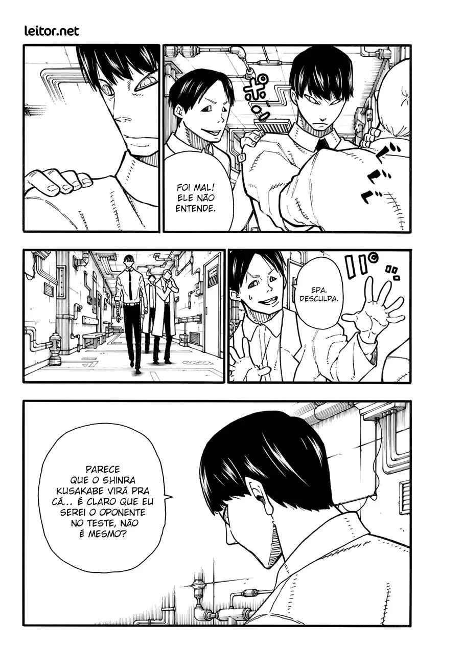 Fire Force Capítulo 2 – O Demônio, O Cavaleiro, E a Bruxa