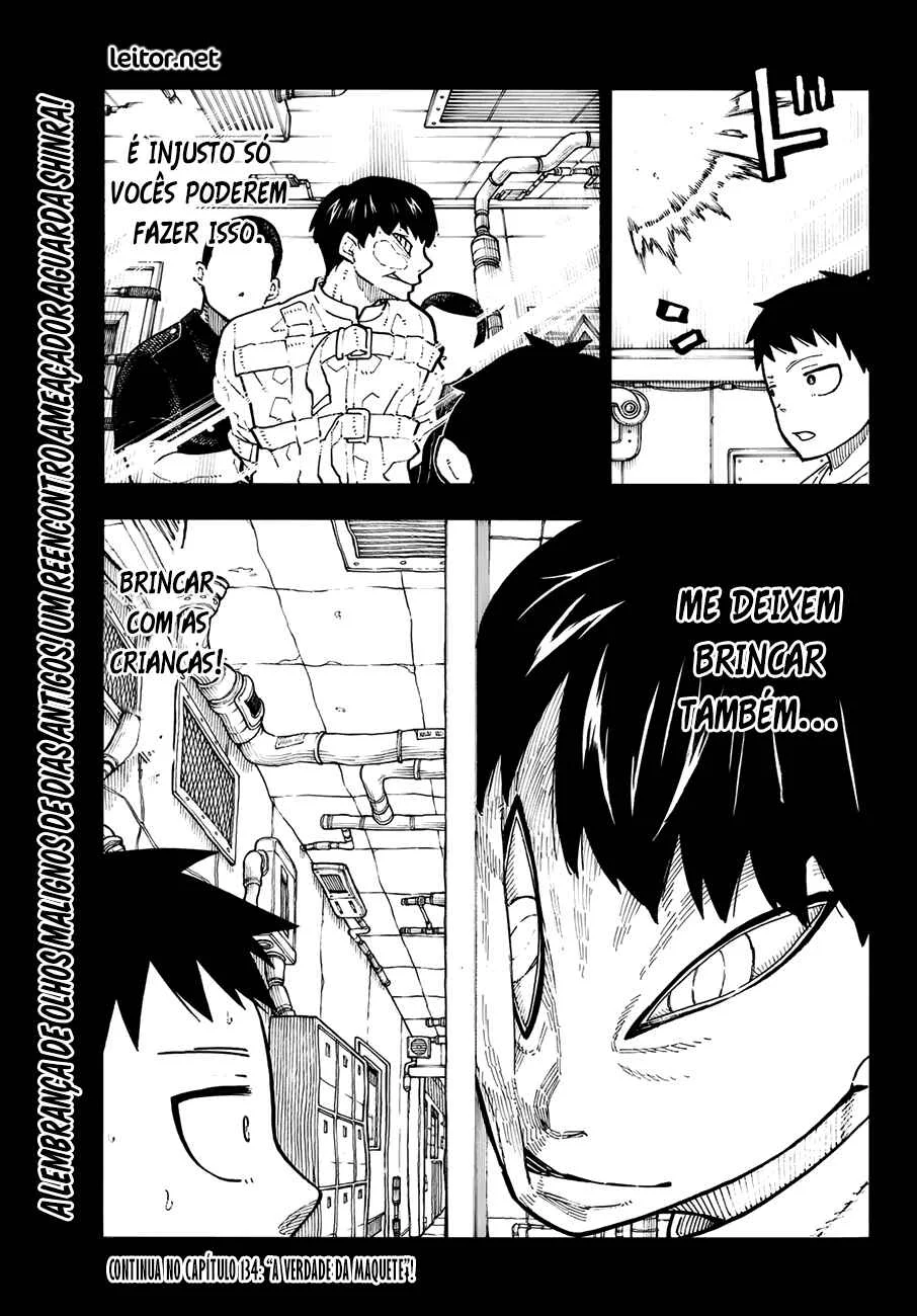 Fire Force Capítulo 2 – O Demônio, O Cavaleiro, E a Bruxa