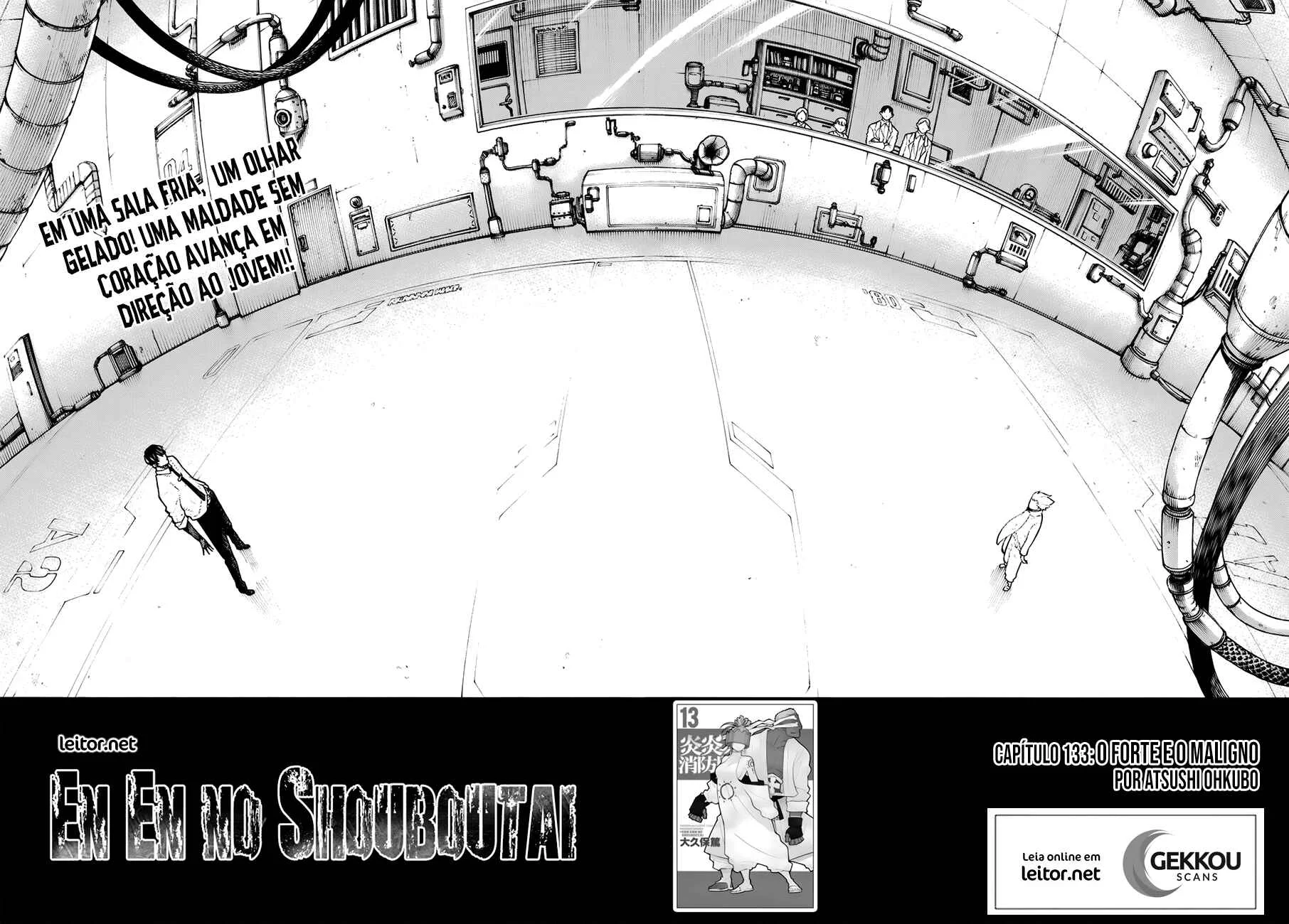 Fire Force Capítulo 2 – O Demônio, O Cavaleiro, E a Bruxa