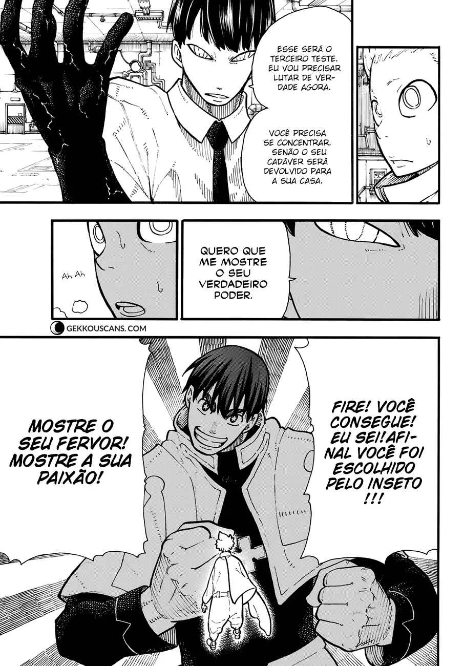 Fire Force Capítulo 2 – O Demônio, O Cavaleiro, E a Bruxa