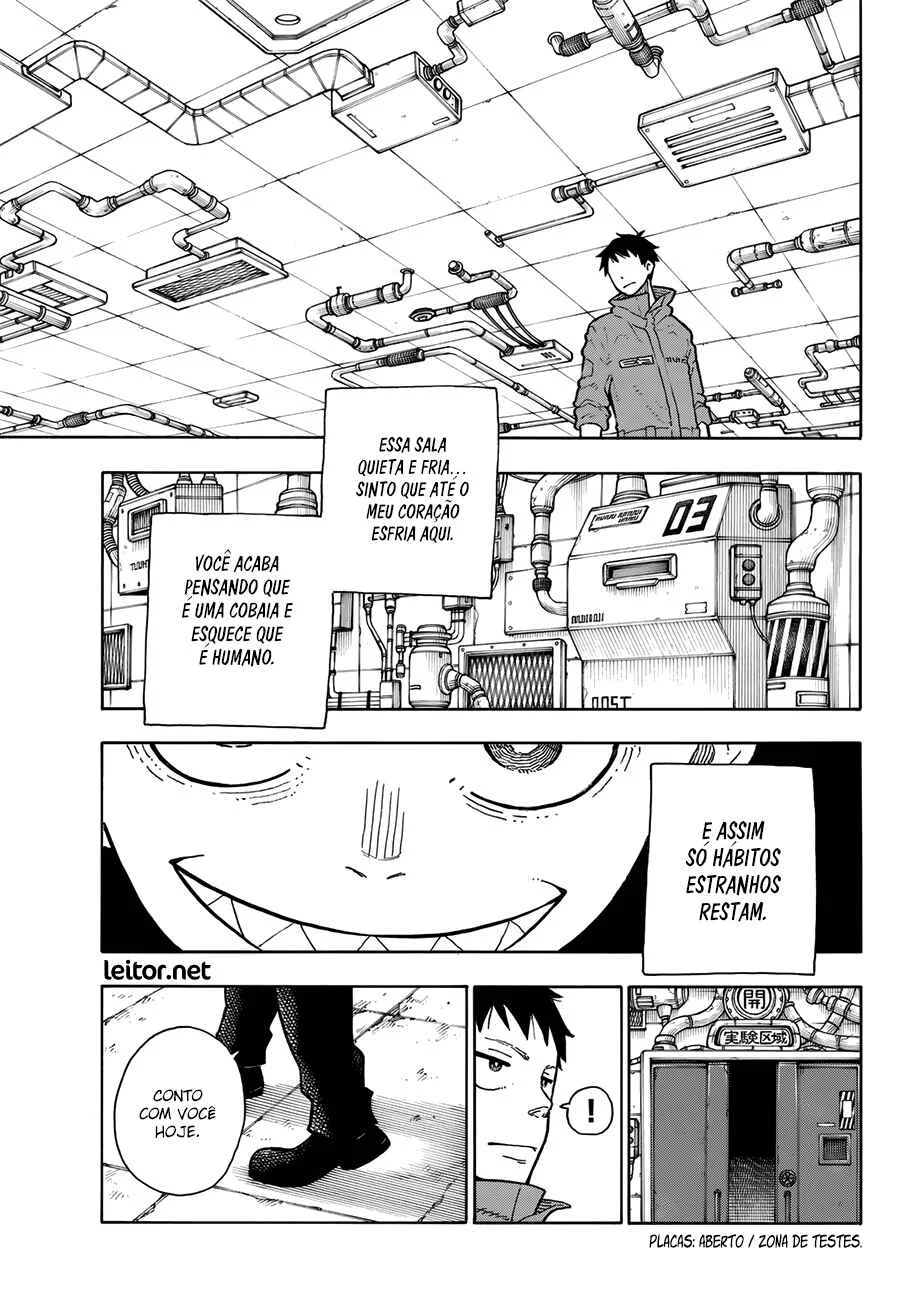 Fire Force Capítulo 2 – O Demônio, O Cavaleiro, E a Bruxa