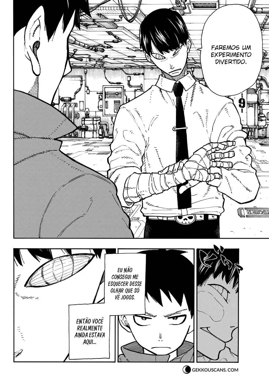 Fire Force Capítulo 2 – O Demônio, O Cavaleiro, E a Bruxa