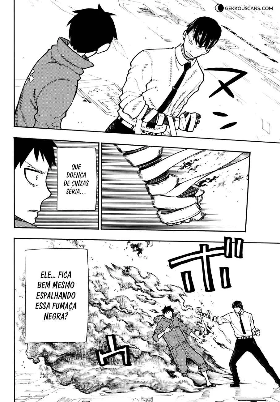 Fire Force Capítulo 2 – O Demônio, O Cavaleiro, E a Bruxa