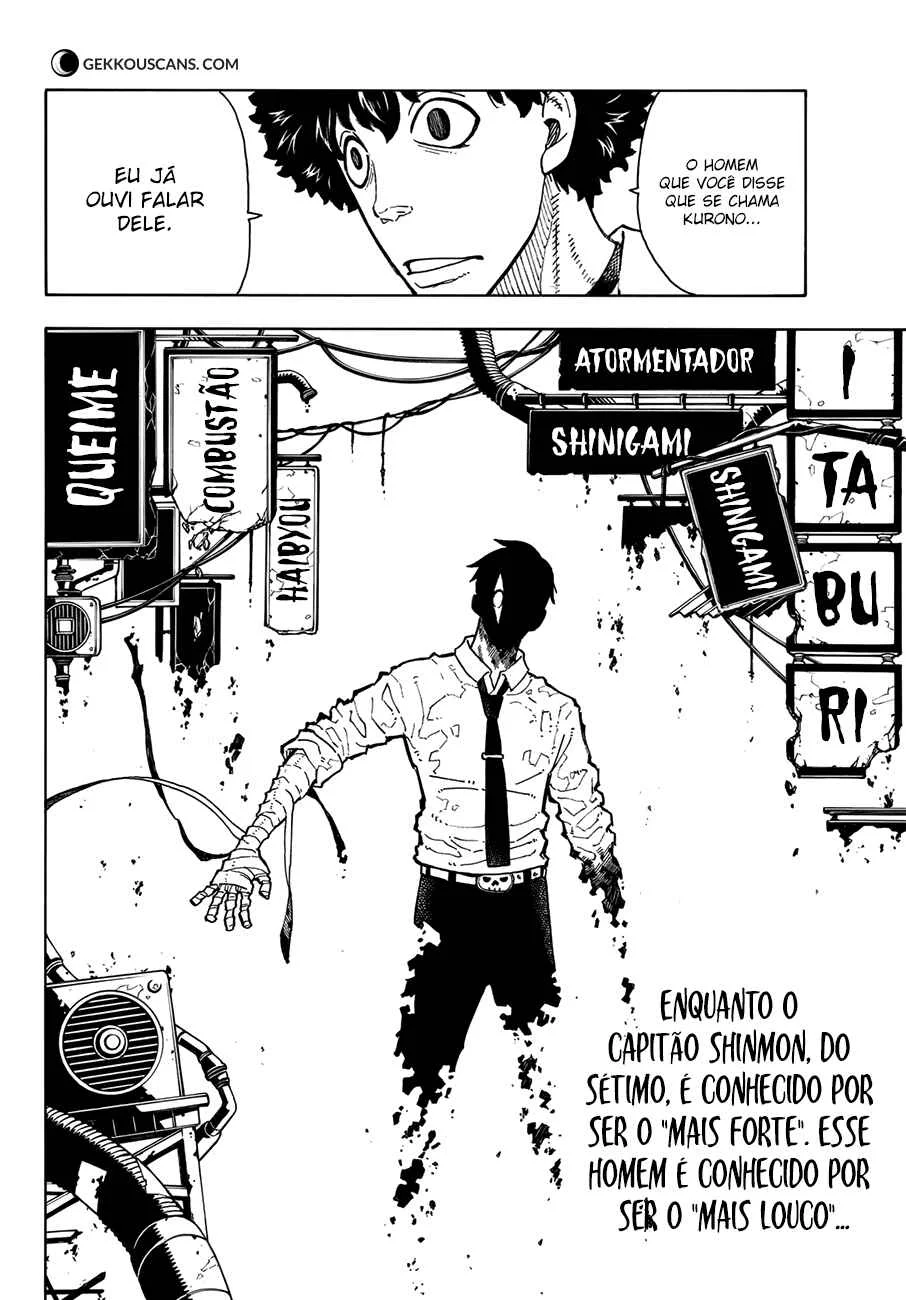 Fire Force Capítulo 2 – O Demônio, O Cavaleiro, E a Bruxa
