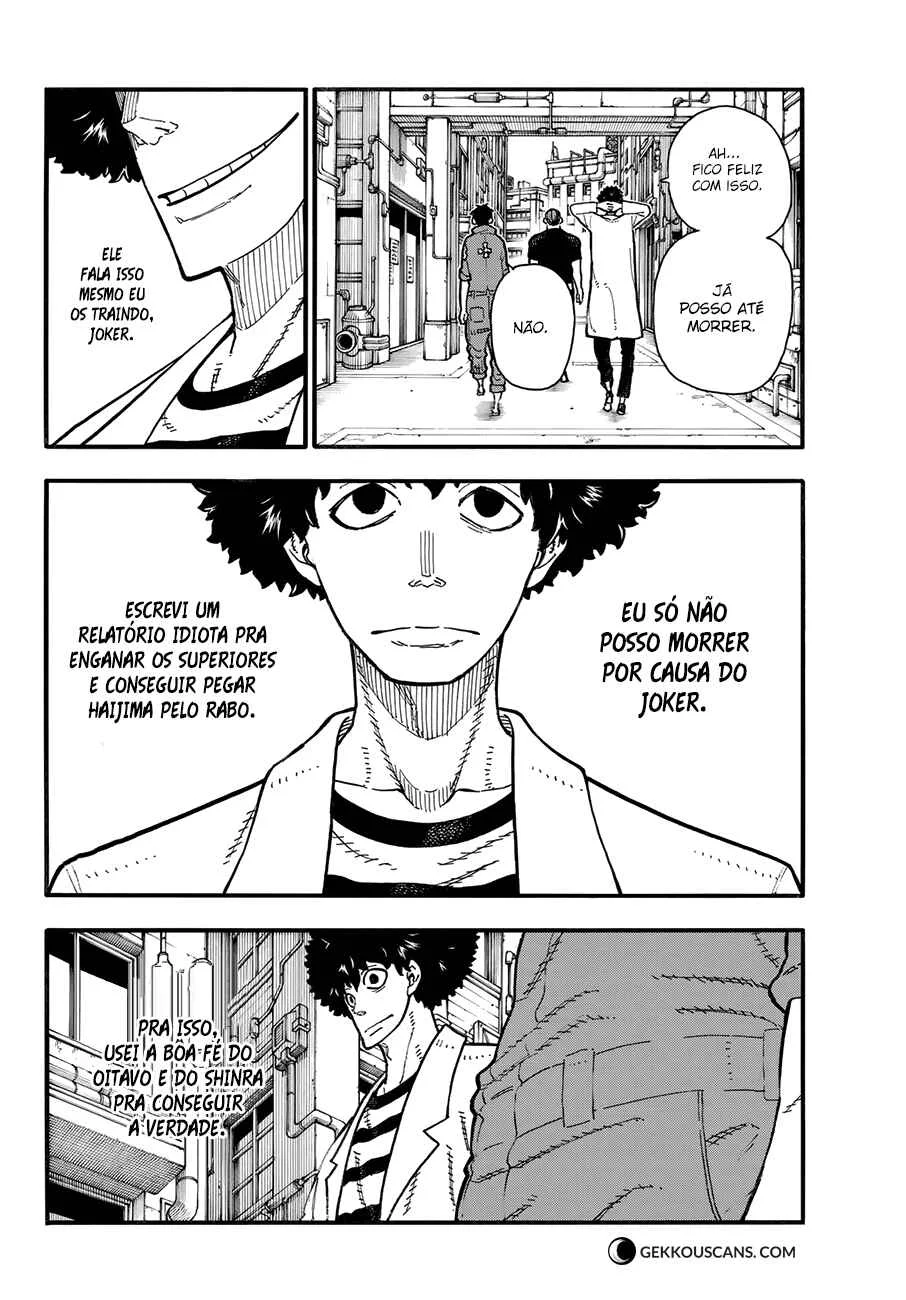 Fire Force Capítulo 2 – O Demônio, O Cavaleiro, E a Bruxa