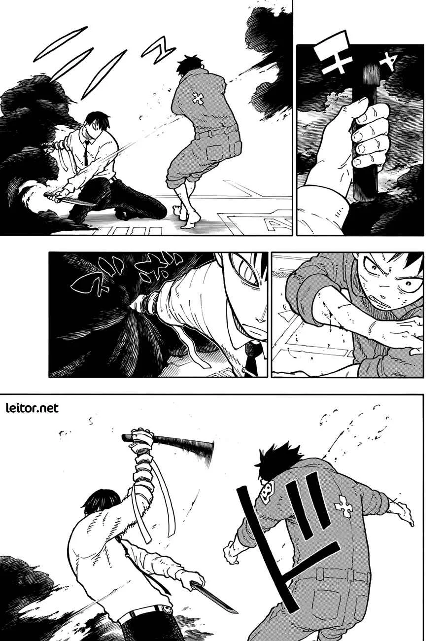 Fire Force Capítulo 2 – O Demônio, O Cavaleiro, E a Bruxa