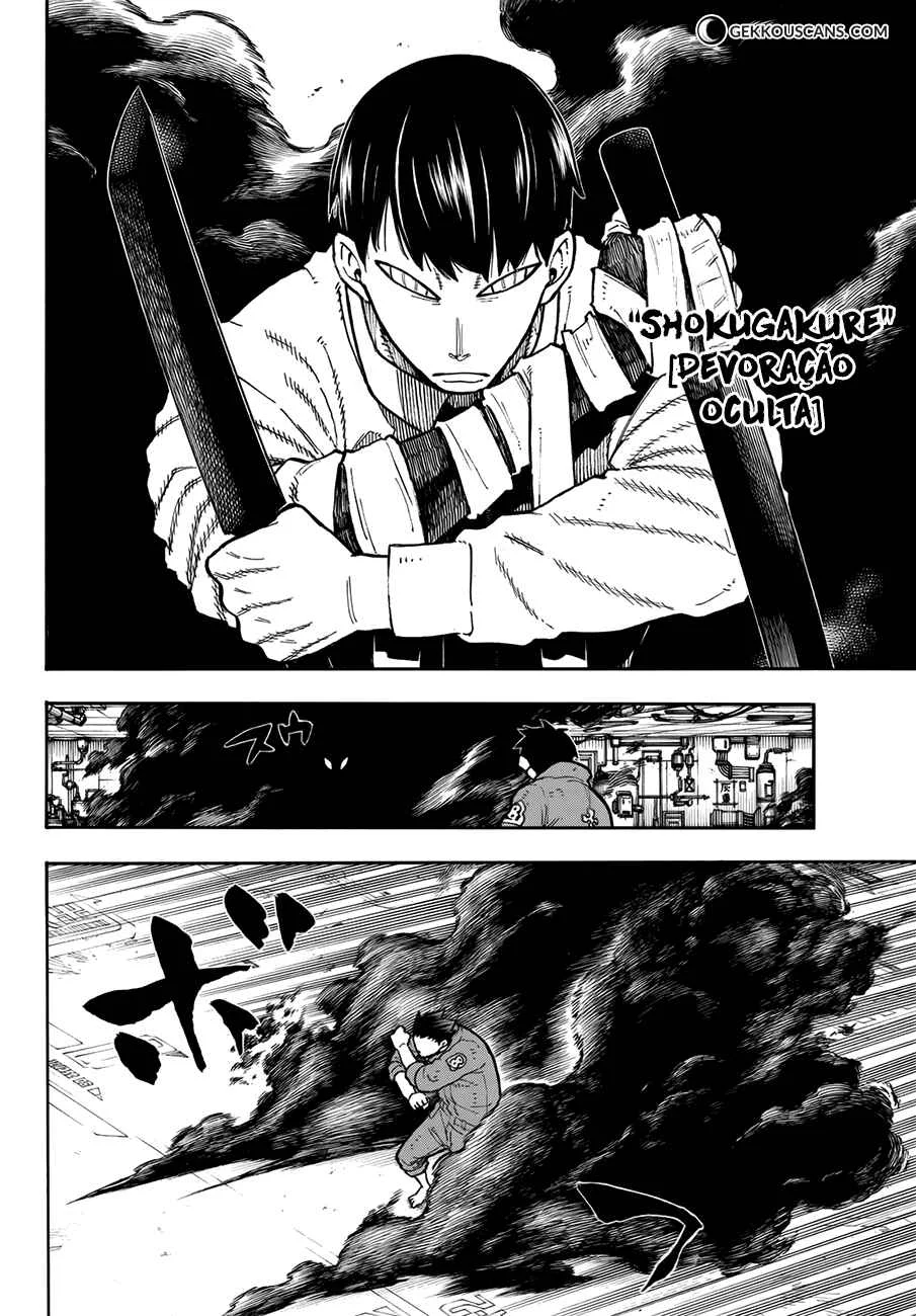 Fire Force Capítulo 2 – O Demônio, O Cavaleiro, E a Bruxa
