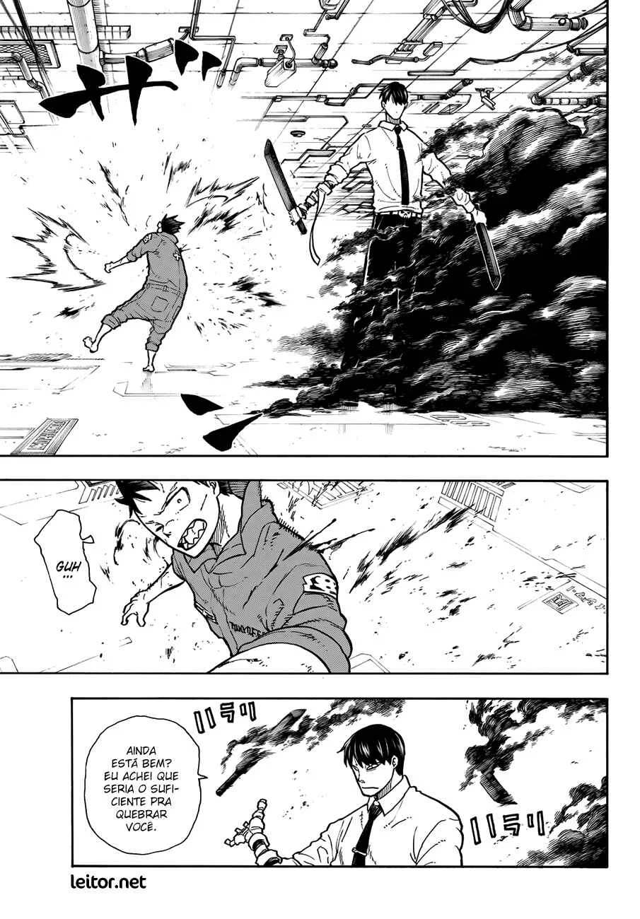 Fire Force Capítulo 2 – O Demônio, O Cavaleiro, E a Bruxa