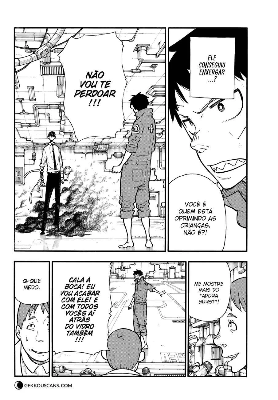 Fire Force Capítulo 2 – O Demônio, O Cavaleiro, E a Bruxa