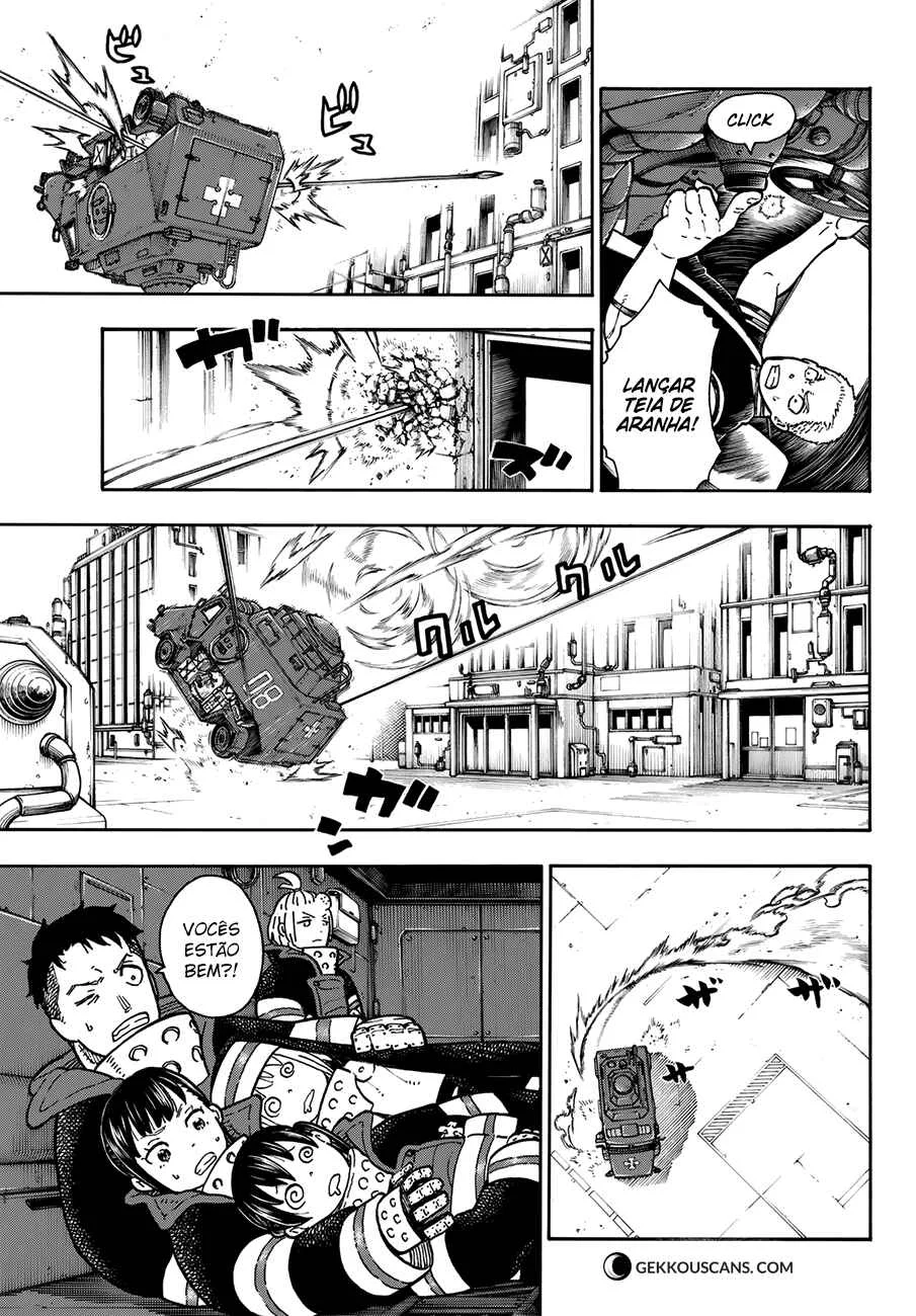 Fire Force Capítulo 2 – O Demônio, O Cavaleiro, E a Bruxa