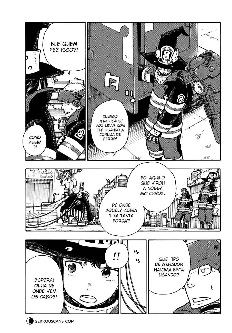 Fire Force Capítulo 2 – O Demônio, O Cavaleiro, E a Bruxa