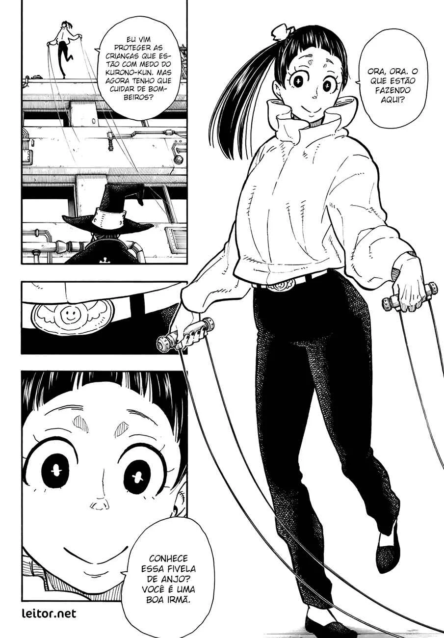Fire Force Capítulo 2 – O Demônio, O Cavaleiro, E a Bruxa