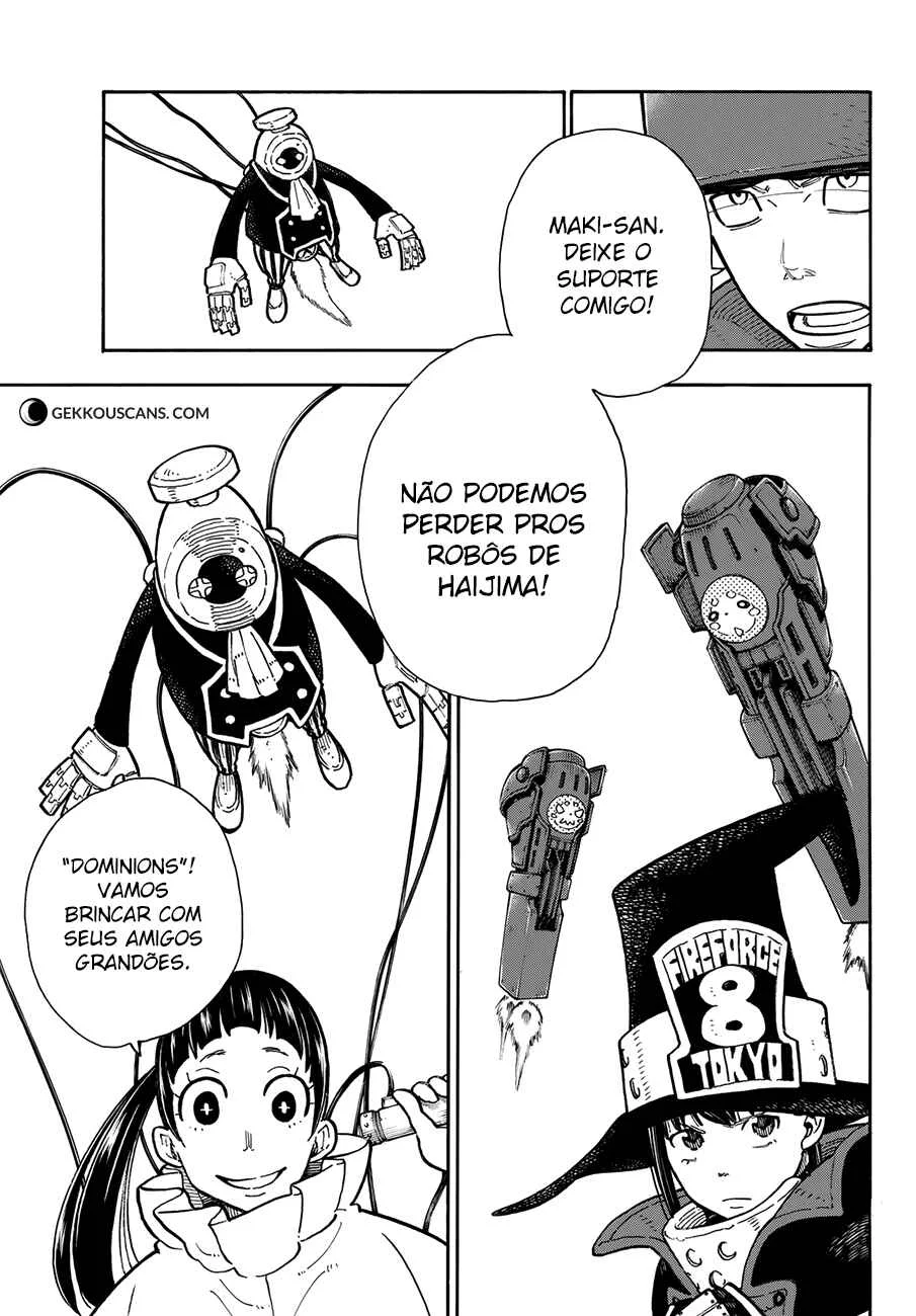 Fire Force Capítulo 2 – O Demônio, O Cavaleiro, E a Bruxa