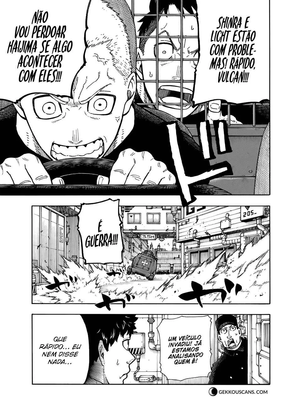 Fire Force Capítulo 2 – O Demônio, O Cavaleiro, E a Bruxa