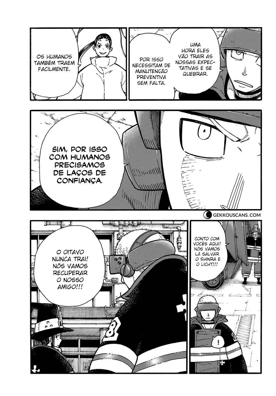 Fire Force Capítulo 2 – O Demônio, O Cavaleiro, E a Bruxa