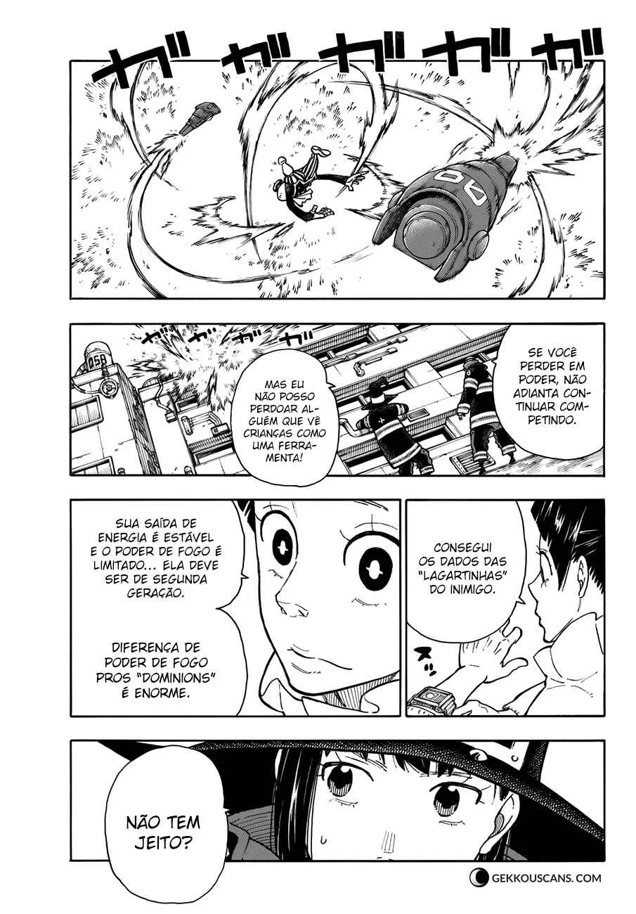 Fire Force Capítulo 2 – O Demônio, O Cavaleiro, E a Bruxa