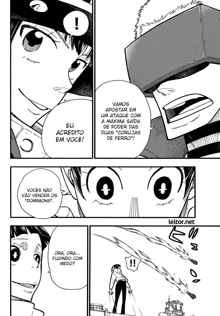 Fire Force Capítulo 2 – O Demônio, O Cavaleiro, E a Bruxa
