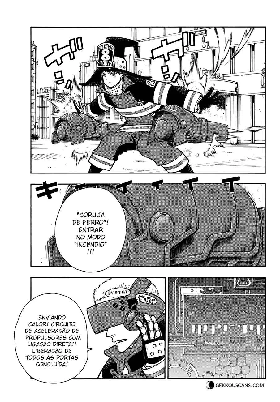 Fire Force Capítulo 2 – O Demônio, O Cavaleiro, E a Bruxa