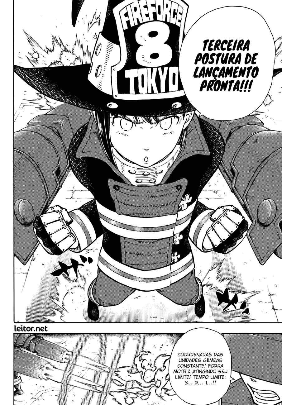 Fire Force Capítulo 2 – O Demônio, O Cavaleiro, E a Bruxa