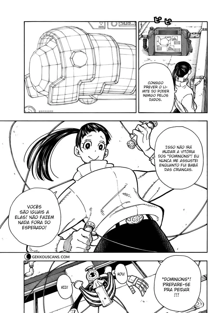 Fire Force Capítulo 2 – O Demônio, O Cavaleiro, E a Bruxa