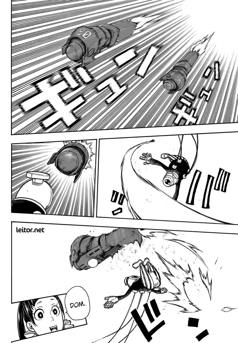 Fire Force Capítulo 2 – O Demônio, O Cavaleiro, E a Bruxa